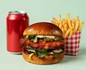 Menü chicken Crispy Burger