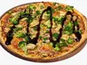 Pizza Vegan Asia Chicken