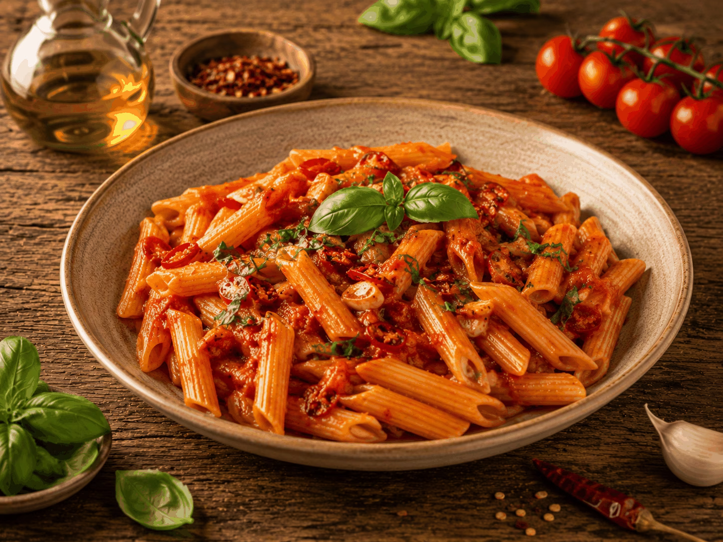 Penne Arrabbiata